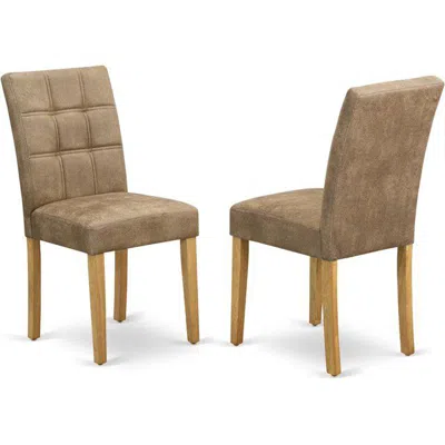 East West Furniture Austin Parsons Kitchen Chairs