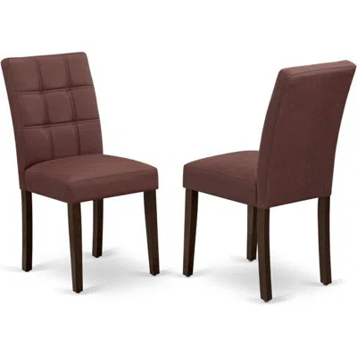 East West Furniture Austin Upholstered Dining Chairs
