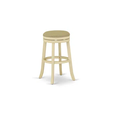 East West Furniture Barstools Sandalwood Color, Dvs030-202 In Blue
