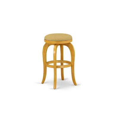 East West Furniture Barstools Vegas Gold, Bfs030-416