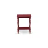 East West Furniture Bf-13-et Modern End Table With Open Storage Shelf - Wood Nightstand For Small Spaces, Stable And Stu