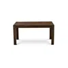 East West Furniture Cn6-07-t Beautiful Rectangular Table With Distressed Jacobean Color Table Top Surface And Asian Wood