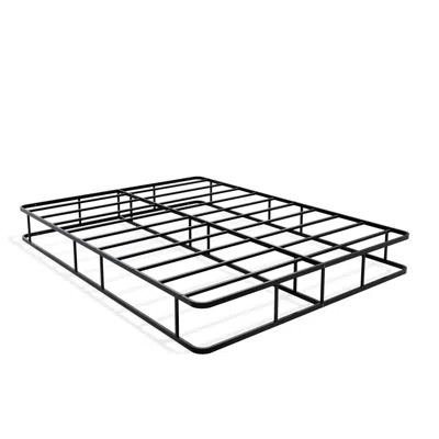 East West Furniture Dhqbblk Dothan Queen Bed Frame With Luxurious Style Headboard And Footboard - High Quality Metal Fra