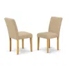 East West Furniture Dining Chair Oak, Abp4t04