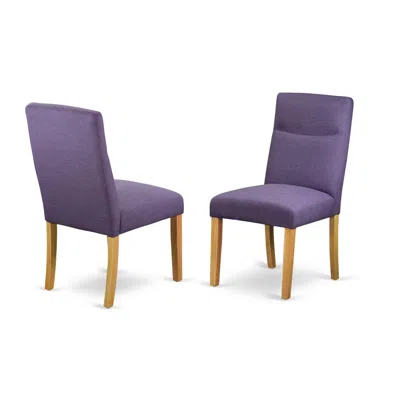 East West Furniture Dining Chair Oak, Bep4b10