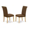 East West Furniture Dining Chair Oak, Brp4t18