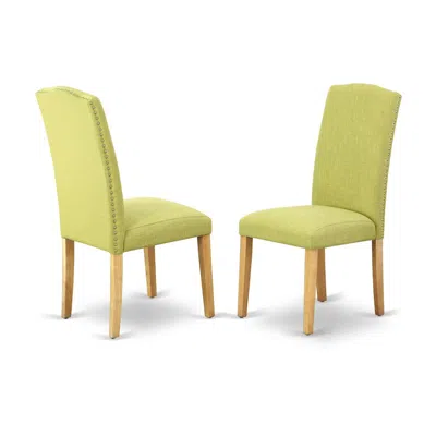 East West Furniture Dining Chair Oak, Enp4t07