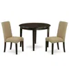 East West Furniture Dining Room Set Cappuccino, Bodr3-cap-03
