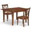 East West Furniture Dining Room Set Mahogany, Mlcl3-mah-w