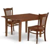 East West Furniture Dining Room Set Mahogany, Mlgr3-mah-w