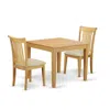 East West Furniture Dining Room Set Oak, Oxpo3-oak-c