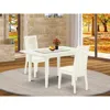 East West Furniture Dining Table- Dining Chairs, Noip3-lwh-c