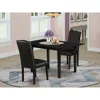 Shop East West Furniture Dining Table- Parson Chairs, Noen3-blk-69
