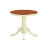 East West Furniture Dining Table Buttermilk & Cherry, Emt-bmk-tp