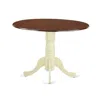 East West Furniture Dining Table Mahogany & Buttermilk, Dlt-mmk-tp