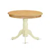 East West Furniture Dining Table Oak & Buttermilk, Dlt-omk-tp