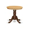East West Furniture Dining Table Oak & Mahogany, Emt-oma-tp