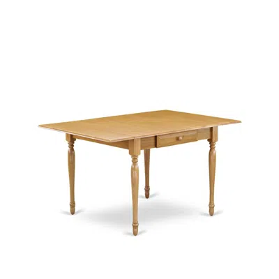 East West Furniture Dining Table Oak, Mzt-oak-t