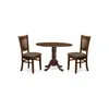 East West Furniture Dlva3-esp-c 3 Pc2-drop-leaf Dining Table And 2 Dining Chairs