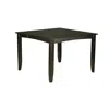 East West Furniture Fairwinds Gathering Counter Height Dining Square 54" Table With 18" Butterfly Leaf Finished In Cappu