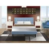 East West Furniture Fn11q-2vl0c 3-piece Platform Wooden Set For Bedroom With 1 Queen Bedframe And 2 Modern Nightstands -