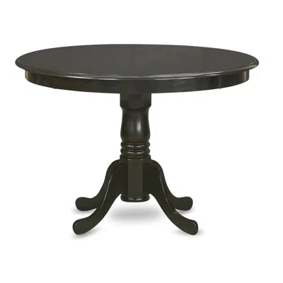 East West Furniture Hartland Table 42" Diameter Round Table -cappuccino Finish