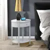 East West Furniture Hi-14-et Mid Century Nightstand With 1 Mid Century Modern Drawer, Stable And Sturdy Constructed - Ur
