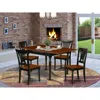 East West Furniture Mzpv5-bch-w Dining Set
