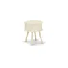 East West Furniture Night Stand White, Gone05