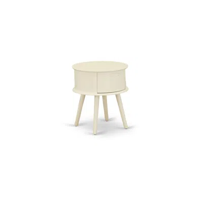 East West Furniture Night Stand White, Gone05