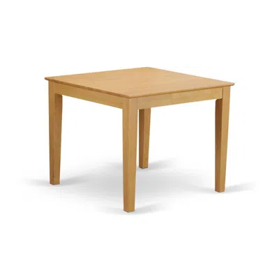 East West Furniture Oxford Square Dining Table In Blue