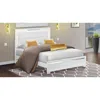 East West Furniture Pandora Wooden Queen Bed