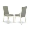 East West Furniture Parson Chairs-, Lap2t06