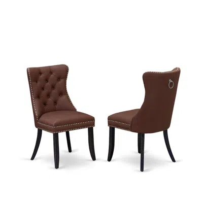 East West Furniture Parson Dining Chairs