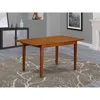 East West Furniture Picasso Table 32 In X 60in With 12 In Butterfly Leaf