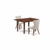 East West Furniture East-west Furniture Pssi3-mah-35 - A Dinette Set Of 2 Fantastic Parson Chairs Using Linen Fabric Doe