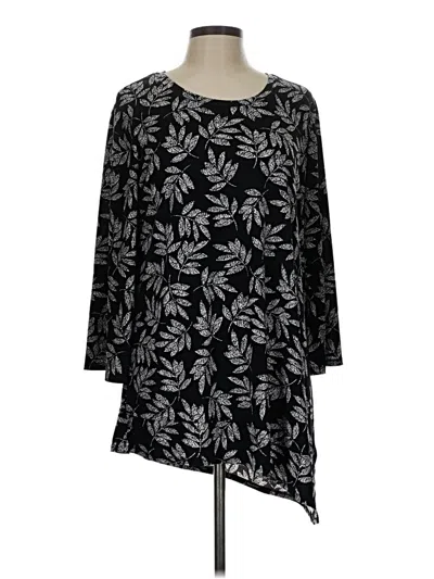 Pre-owned East5th 3/4 Sleeve T-shirt In Black