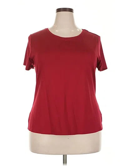 Pre-owned East5th Active T-shirt In Red