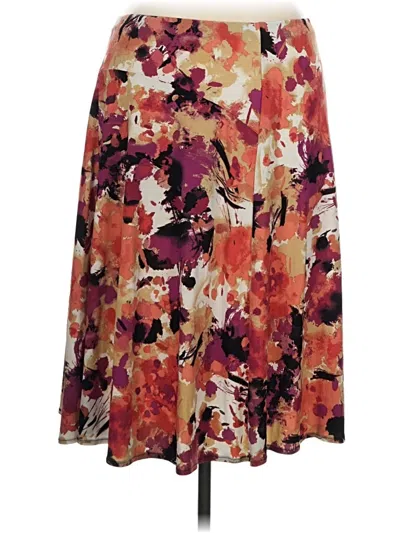 Pre-owned East5th Casual Skirt In Orange