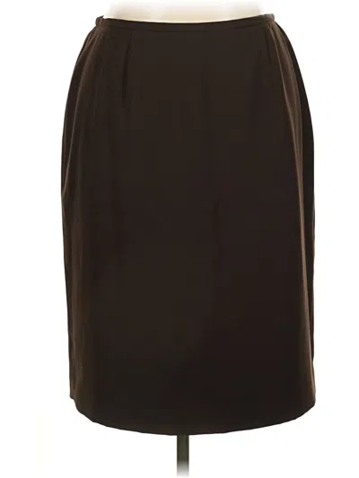 Pre-owned East5th Formal Skirt In Brown