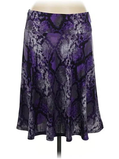 Pre-owned East5th Formal Skirt In Purple
