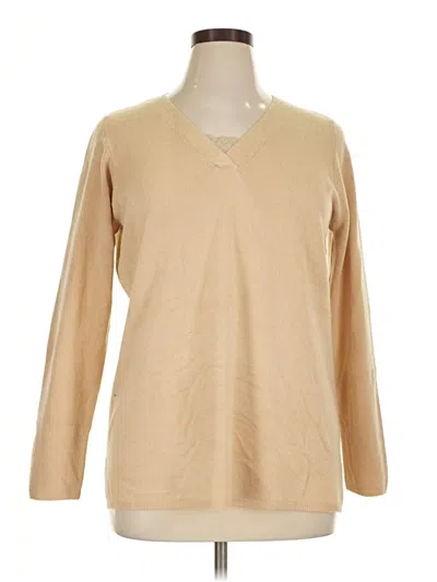 Pre-owned East5th Pullover Sweater In Tan