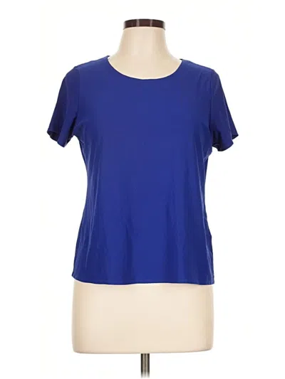 Pre-owned East5th Short Sleeve T-shirt In Blue