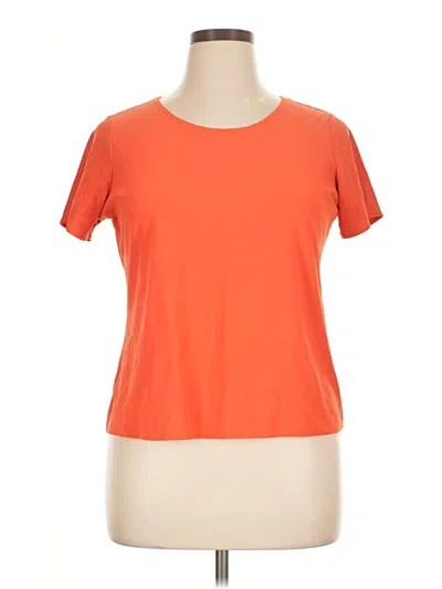 Pre-owned East5th Short Sleeve T-shirt In Orange