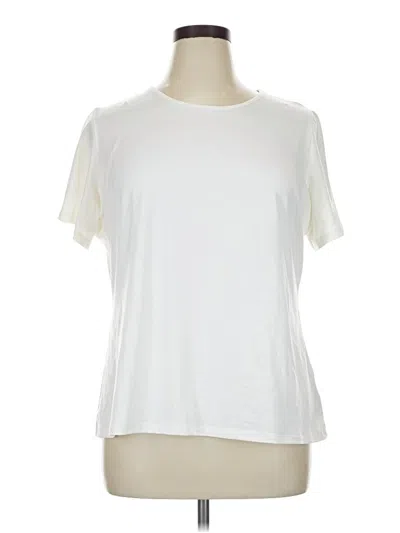 Pre-owned East5th Short Sleeve T-shirt In White