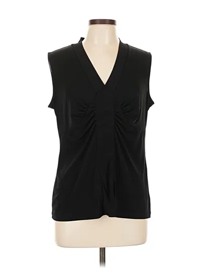 Pre-owned East5th Sleeveless Blouse In Black