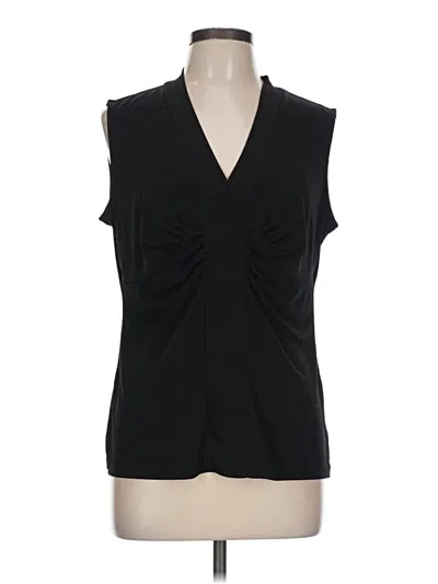 Pre-owned East5th Sleeveless Blouse In Black
