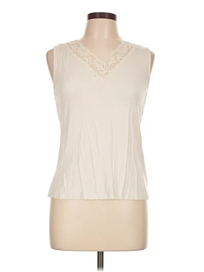 Pre-owned East5th Sleeveless Blouse In White