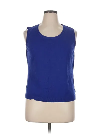 Pre-owned East5th Sweater Vest In Blue