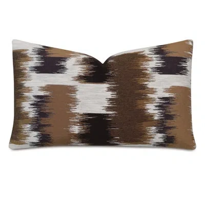 Eastern Accents Abstract Rectangular Pillow Cover & Insert In Chocolate